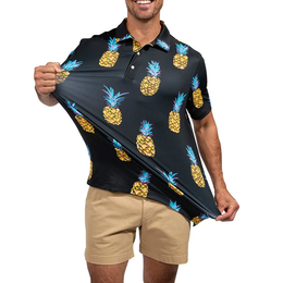 Chubbies The Midnight Citrus Performance Polo